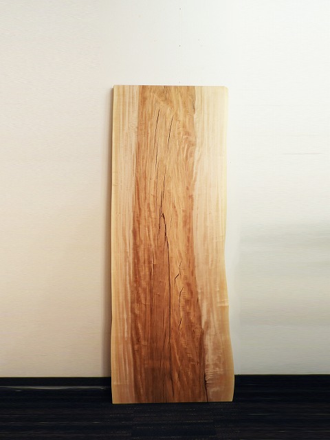 一枚板天板 （栃・トチ） T1141U │一枚板テーブル専門ショップ KanNakaya