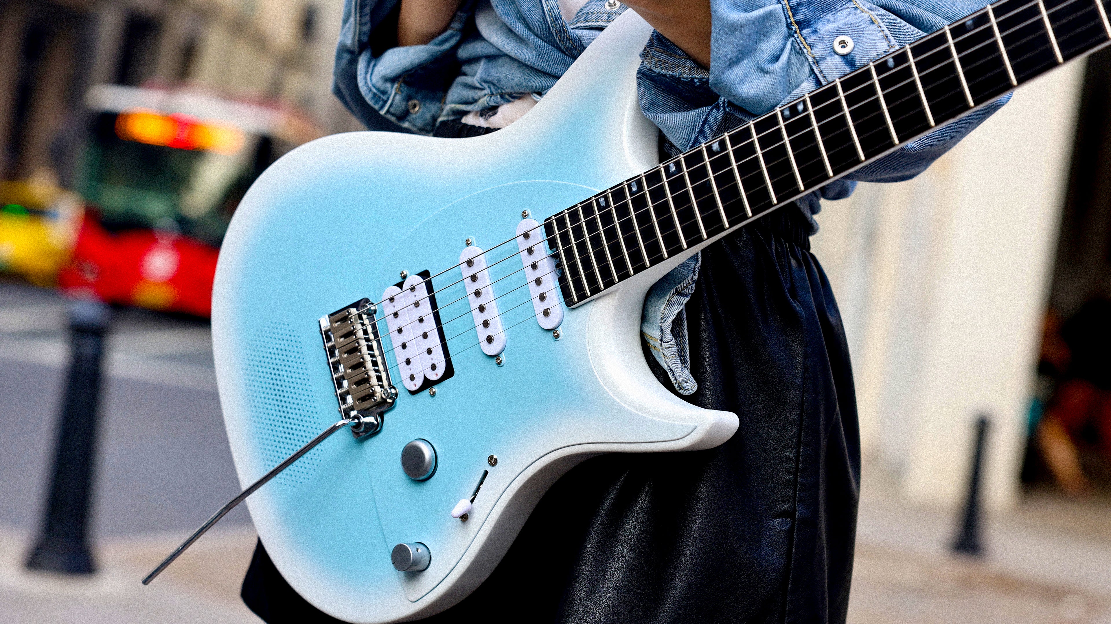 Enya Inspire: Carbon Fiber Super Strat Smart Guitar