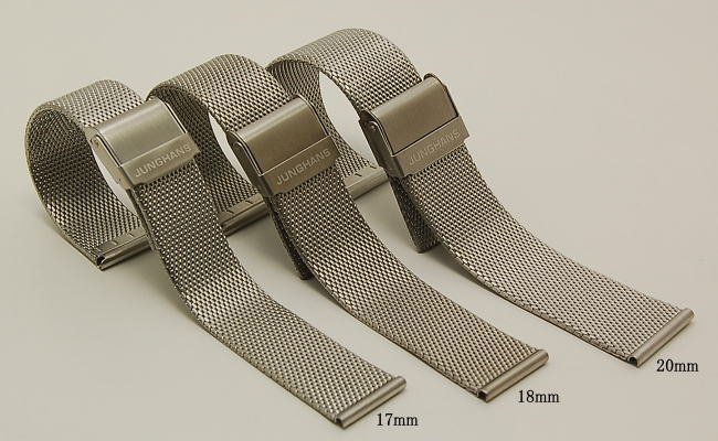 ユンハンスMaxBill純正メッシュベルト《ミラネーゼブレスレット》