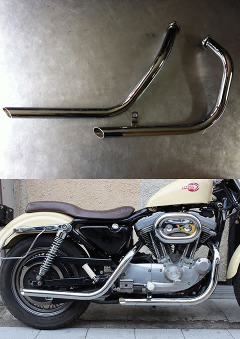 EAST URBAN Custom Cycles : オリジナルカスタムパーツ : マフラー関連