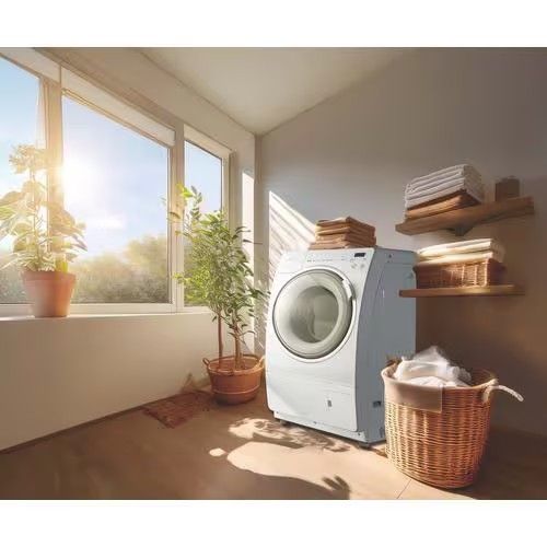 長期5年保証付】YWM-YV90N ホワイト 洗濯乾燥機 左開き 洗濯9kg/乾燥