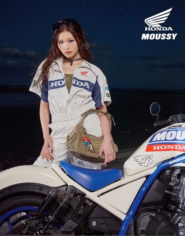 HONDA | MOUSSY COLLABORATION COLLECTION】｜バロックジャパン