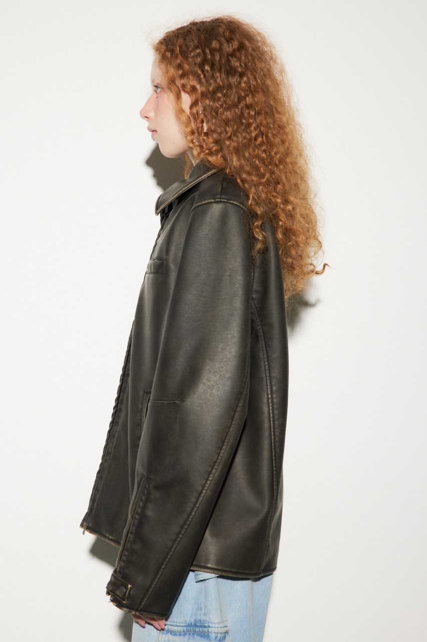 SLY | MICHIXSLY F／LEATHER ジャケット (ジャケット ) |SHEL'TTER