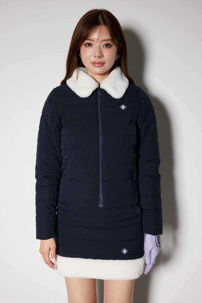 RIENDA GOLF | 【RIENDA GOLF】Fファーカラーキルティングジャケット