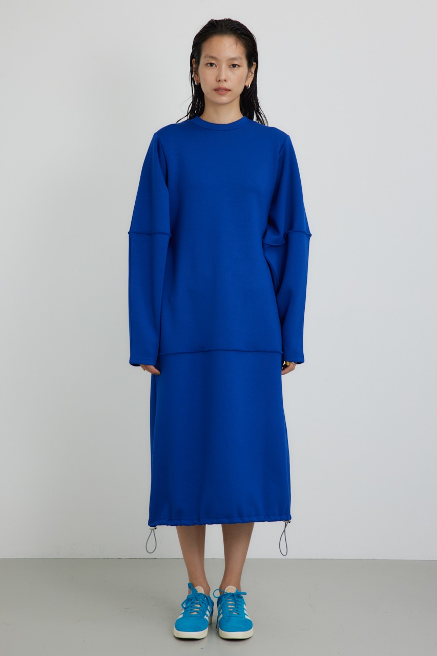 AZUL BY MOUSSY | 【PLUS】サイドタックコクーンワンピース