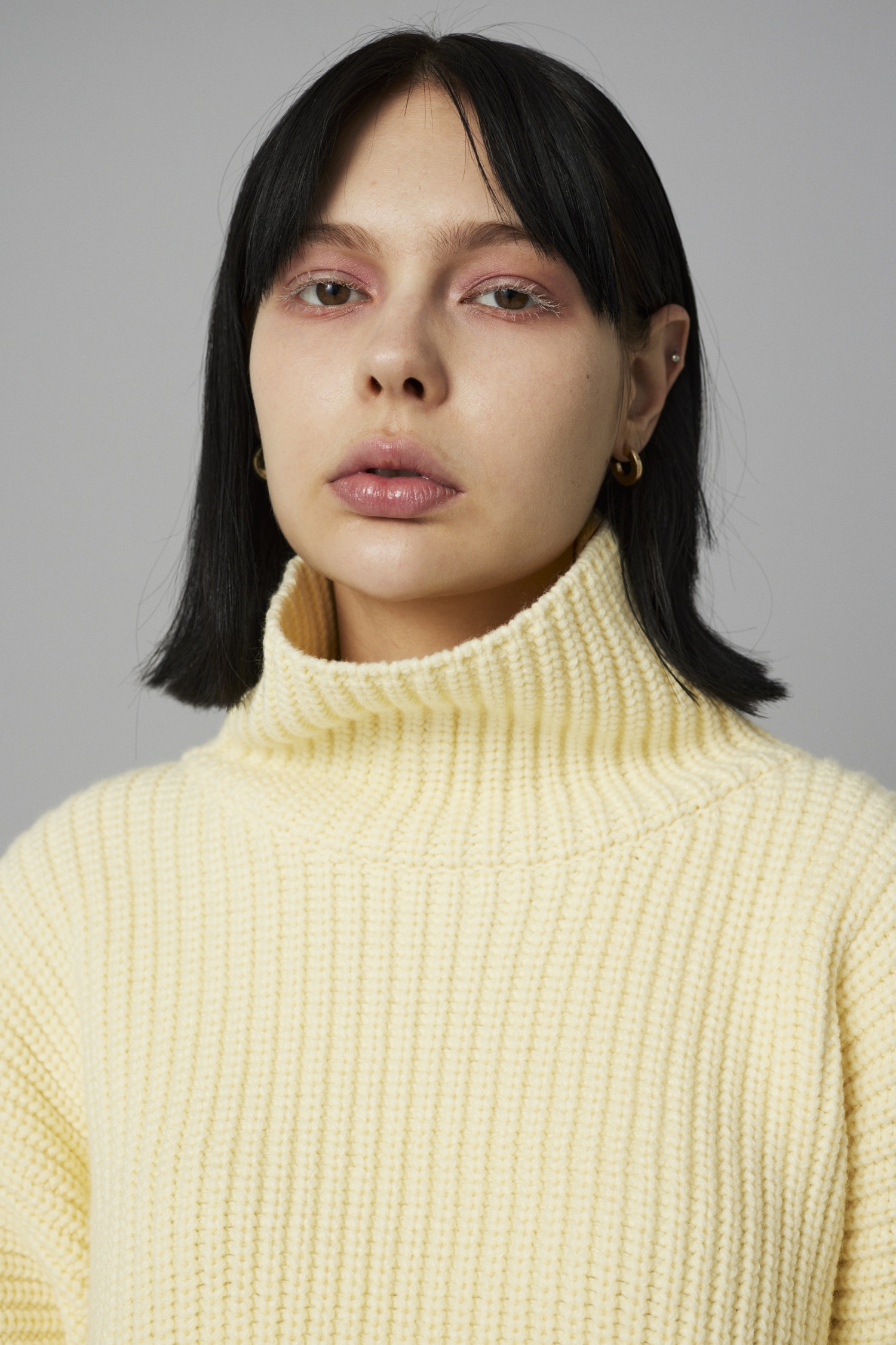 HeRIN.CYE | Back random hem tops (ニット ) |SHEL'TTER WEBSTORE