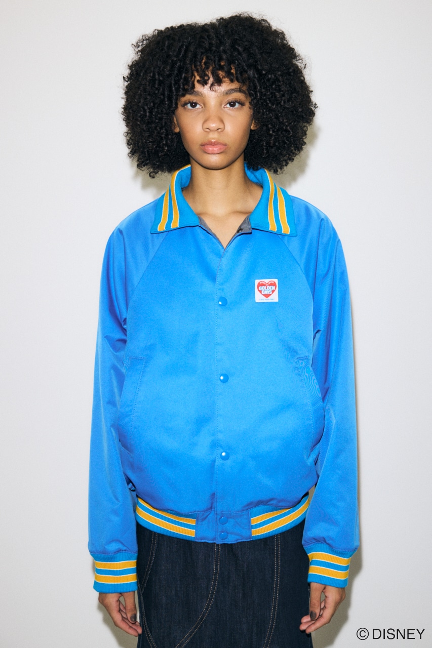 Disney SERIES CREATED by MUS | MD BACKWARDS バーシティジャケット
