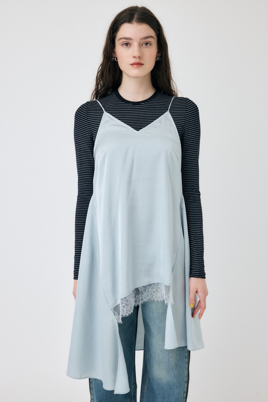 MOUSSY | WASHER スリップドレス (ワンピース(ミニ・ミディアム