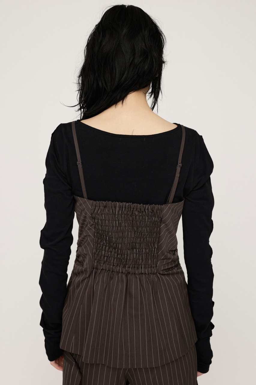 SLY | ASYMMETRY MANISH BUSTIER (キャミソール ) |SHEL'TTER WEBSTORE