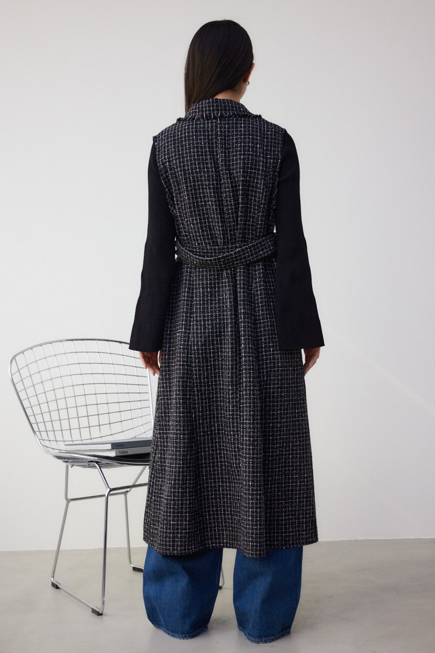 AZUL BY MOUSSY | ツイードジレワンピース (ワンピース(ロング