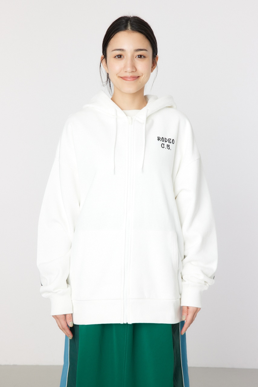 RODEO CROWNS WIDE BOWL | SKETCH LOGO ジップパーカー (スウェット