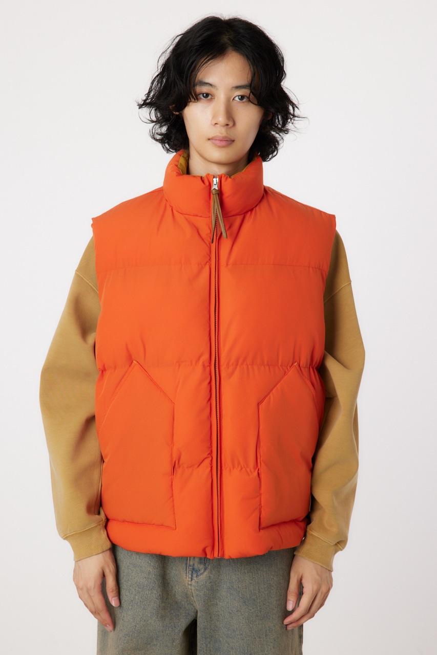 RODEO CROWNS WIDE BOWL | stand-neck パディングベスト (ベスト