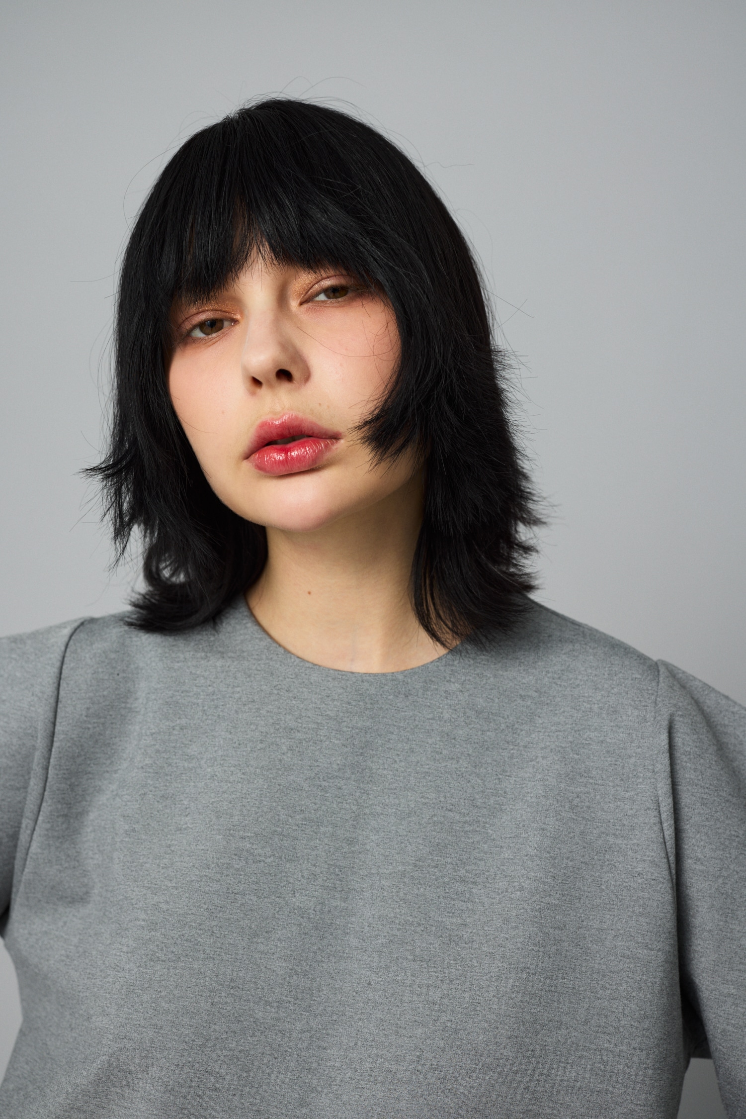 HeRIN.CYE | Ponte peplam tops (シャツ・ブラウス ) |SHEL'TTER WEBSTORE