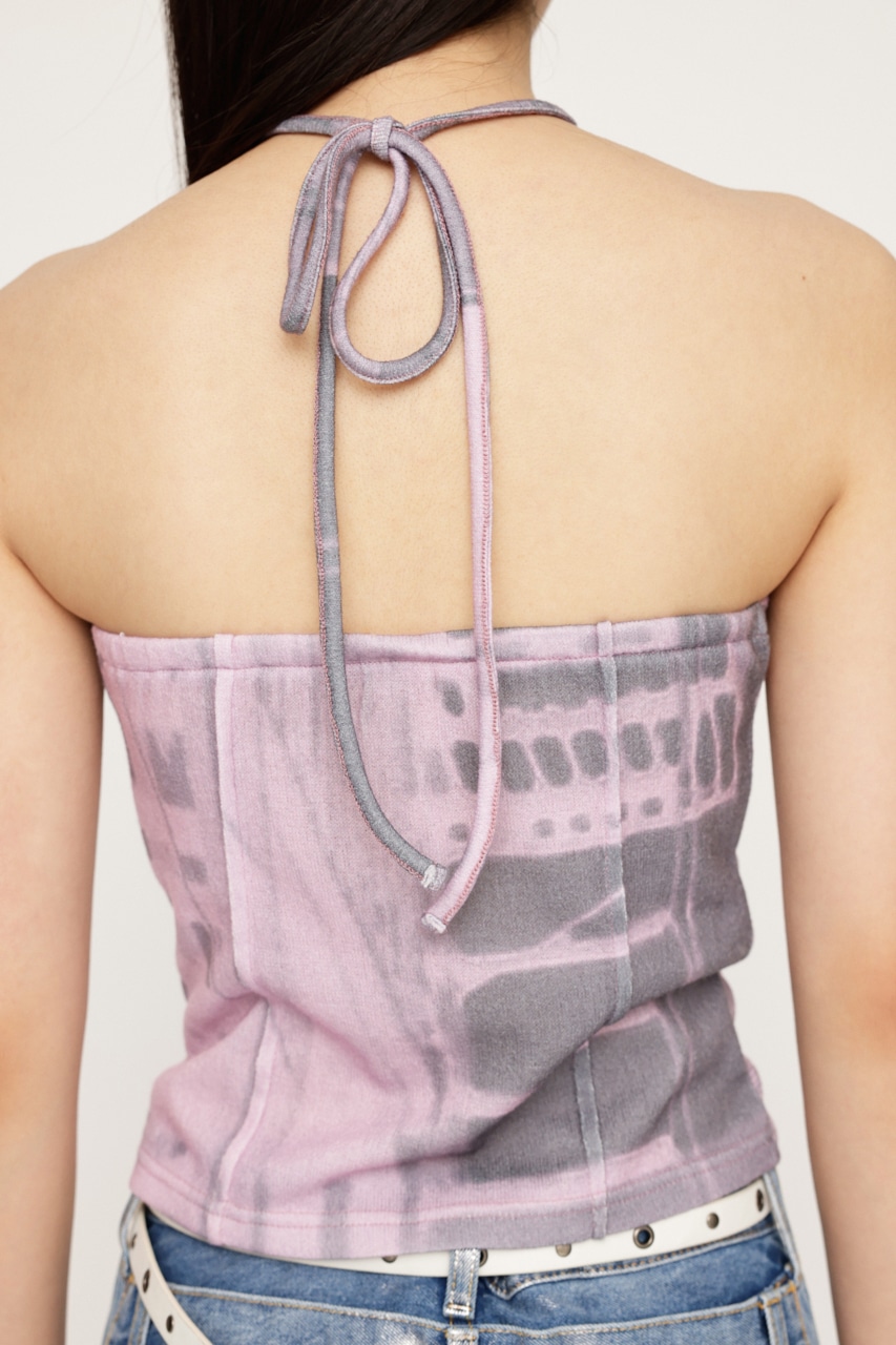 SLY | PHOTO PRINT BARE トップス (ベアトップ ) |SHEL'TTER WEBSTORE
