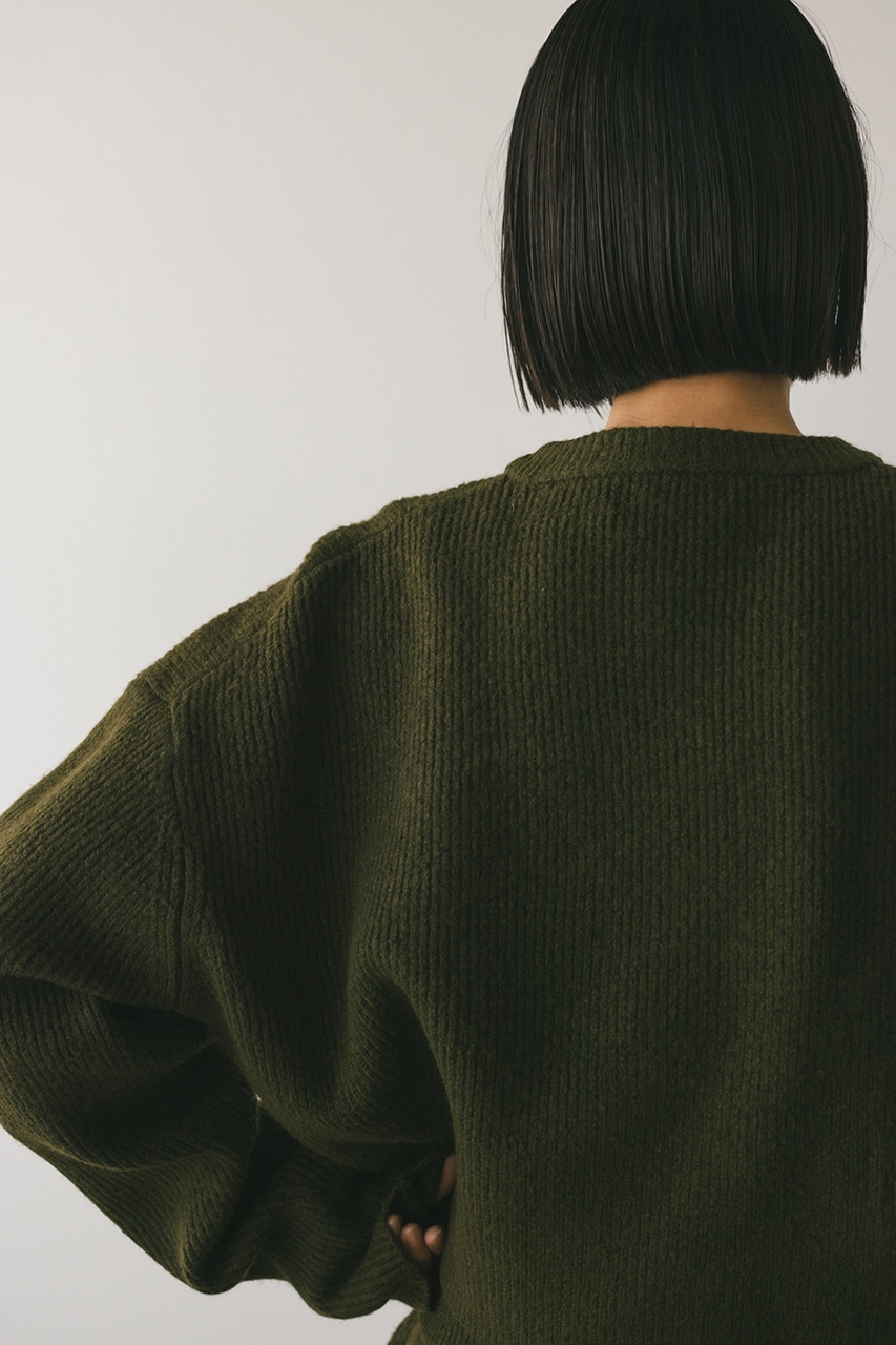 STYLEMIXER | ボタンショートニットカーディガン (カーディガン