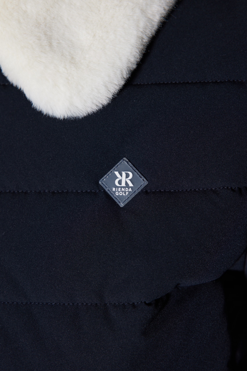 RIENDA GOLF | 【RIENDA GOLF】Fファーカラーキルティングジャケット