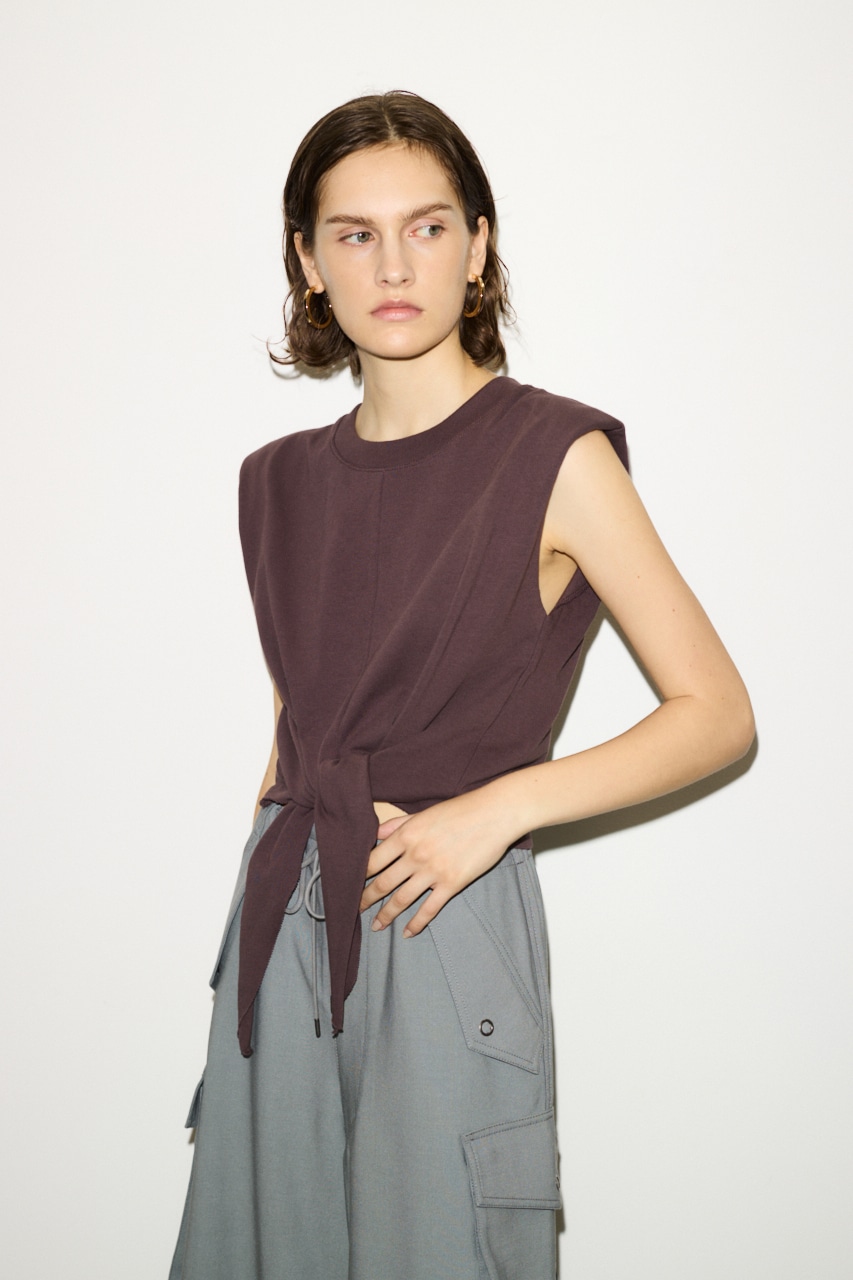 THROW by SLY | 【THROW】PADDED TIE トップス (タンクトップ ) |SHEL