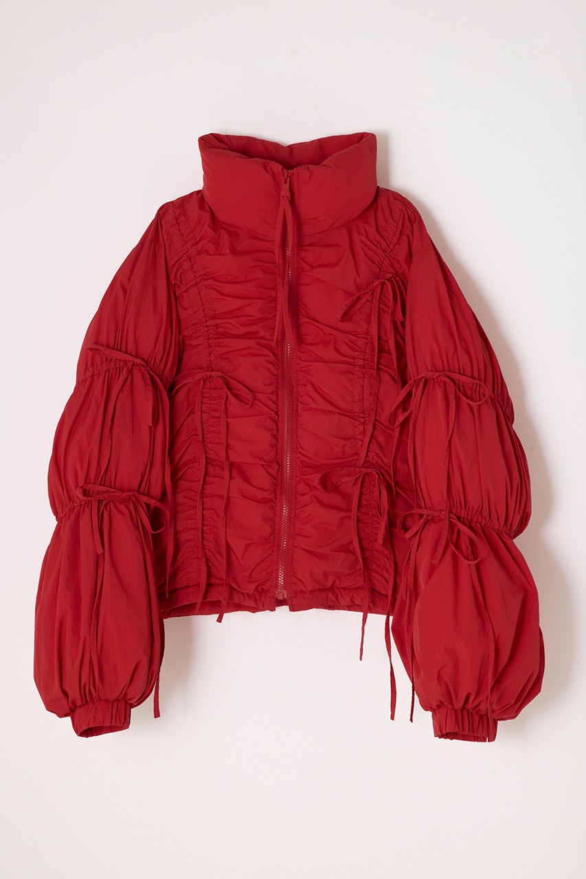 SLY | RIBBON GATHER PUFFER ジャケット (ジャケット ) |SHEL'TTER