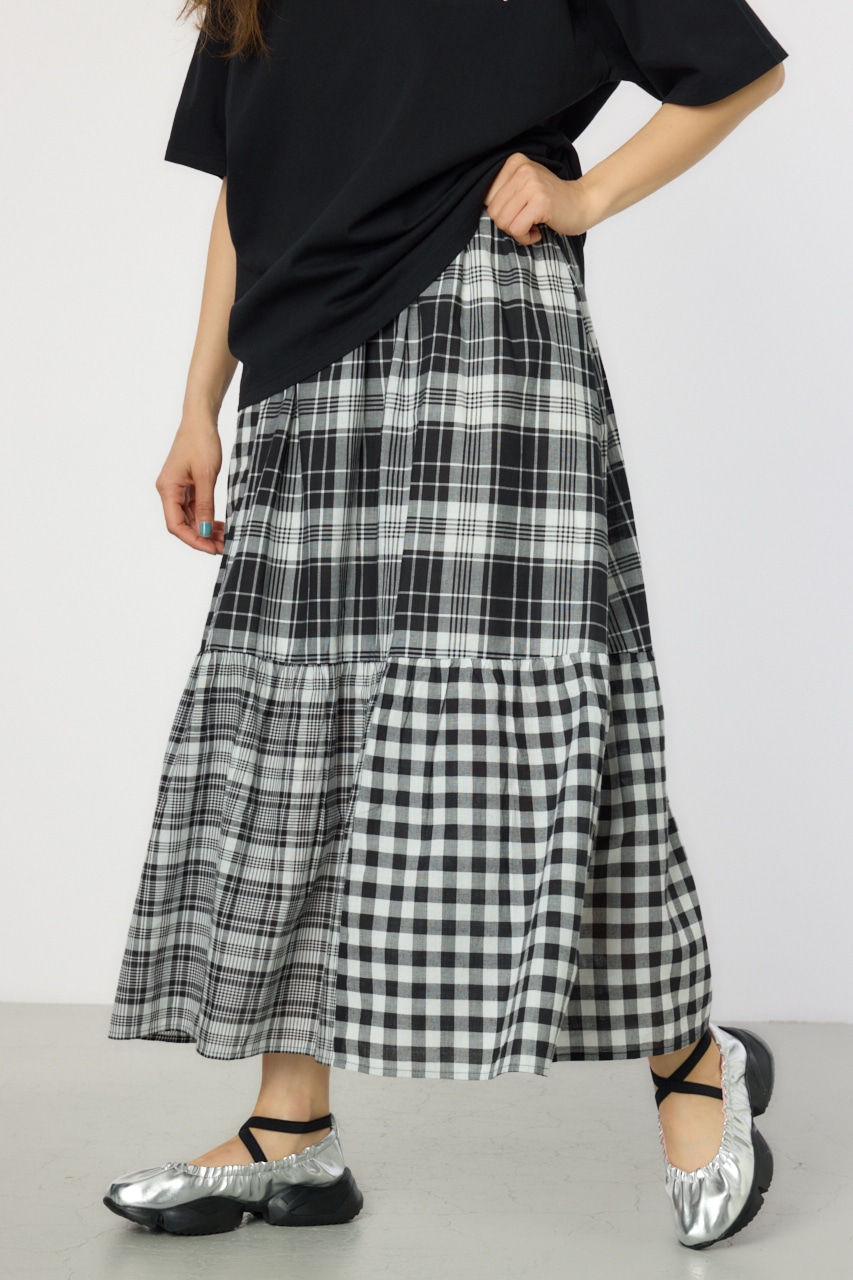 RODEO CROWNS WIDE BOWL | クレイジーチェックスカート (スカート