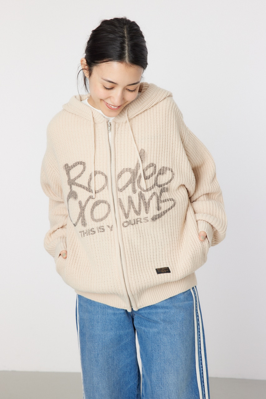 RODEO CROWNS WIDE BOWL | LOGO畦ニットジップフーディー (スウェット