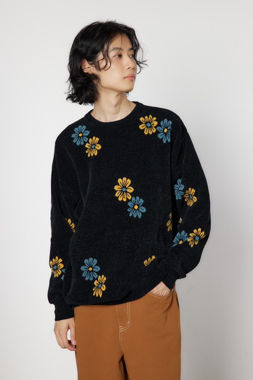 RODEO CROWNS WIDE BOWL | falling flower ニット (ニット ) |SHEL