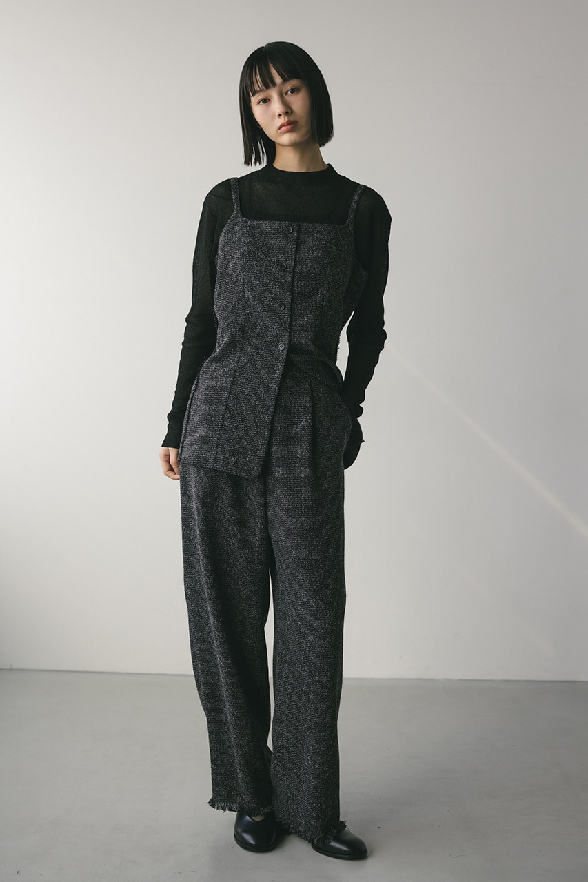 STYLEMIXER | フリンジツイードパンツ (パンツ ) |SHEL'TTER WEBSTORE
