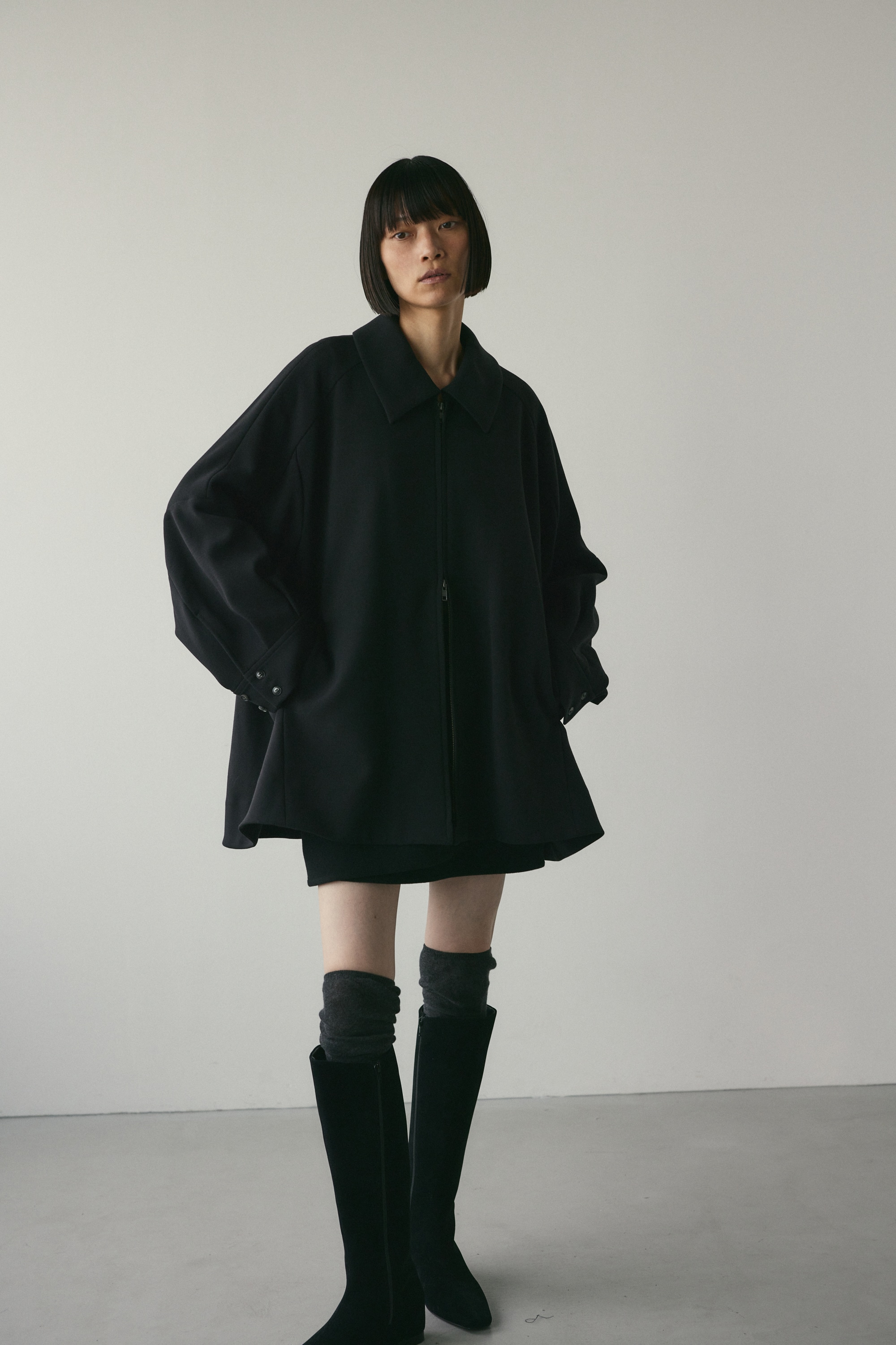 STYLEMIXER | タックスリーブテントラインジャケット (ジャケット