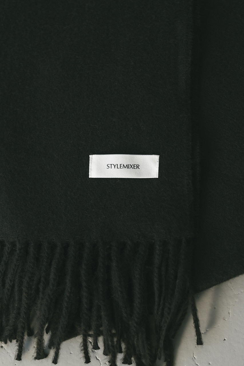 STYLEMIXER | フリンジソフトストール (ストール・マフラー ) |SHEL
