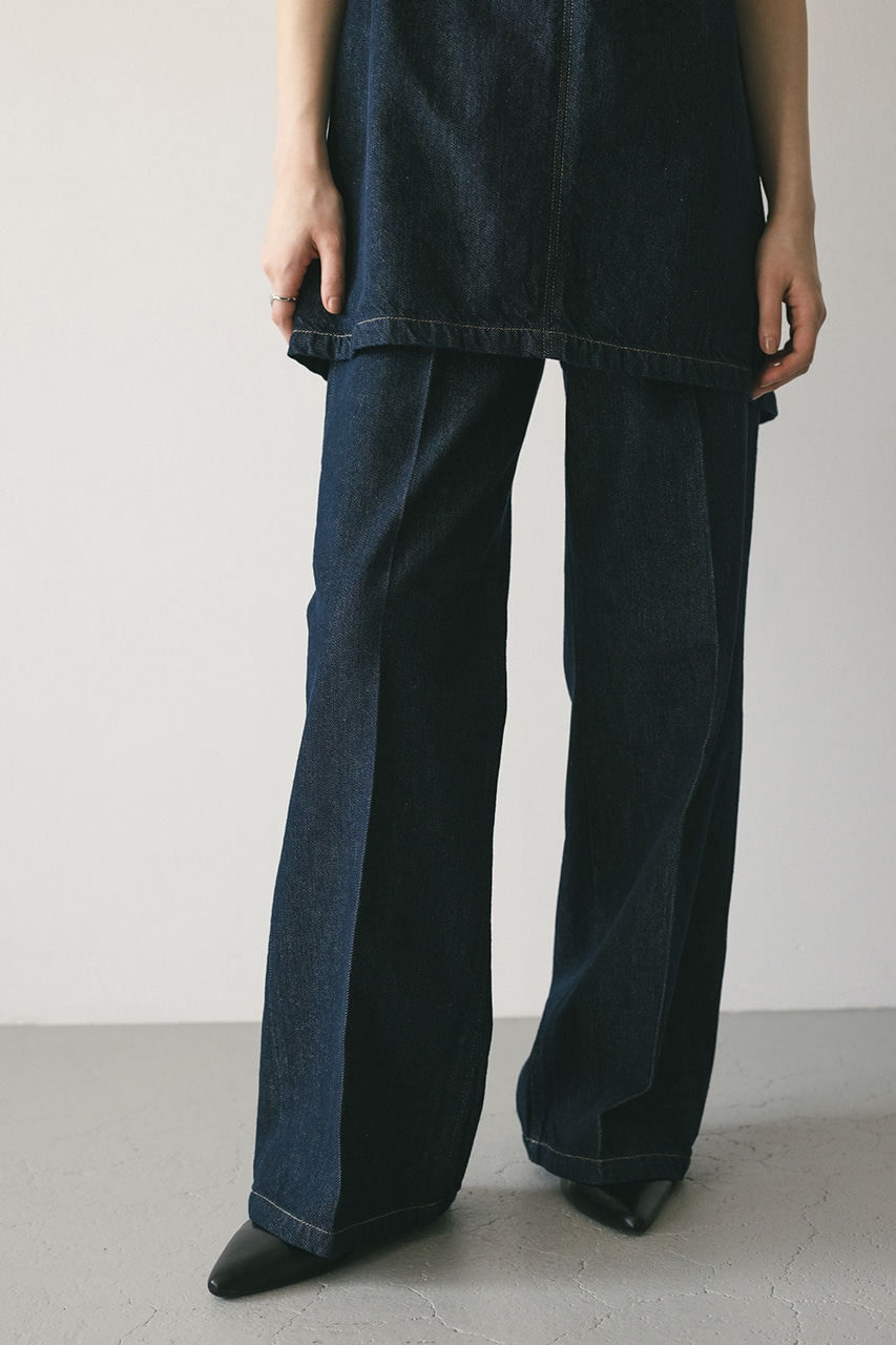 STYLEMIXER | センタープレスワイドデニム (ワイド ) |SHEL'TTER WEBSTORE