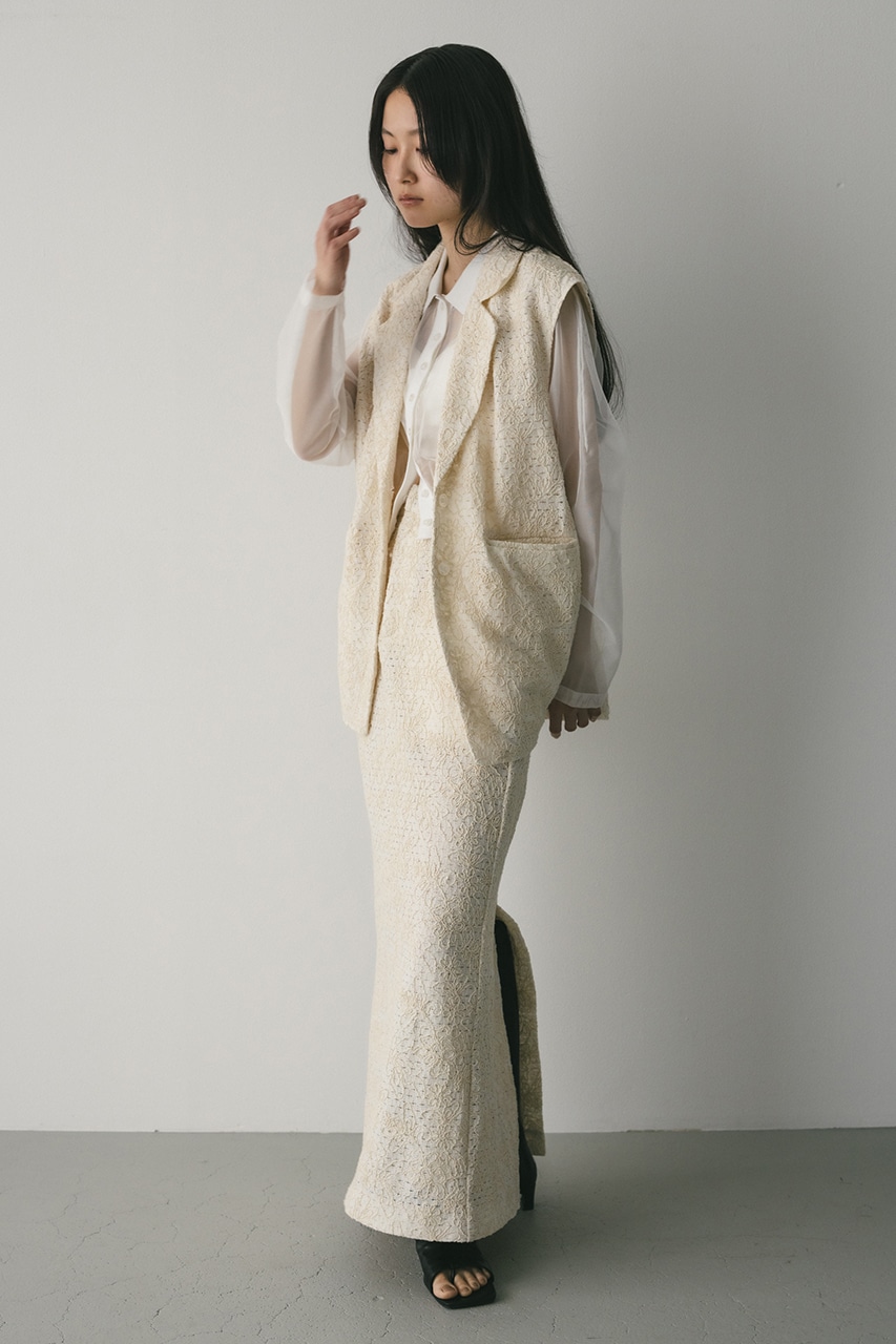 STYLEMIXER | エンブロイダリーレーススカート (スカート(ロング