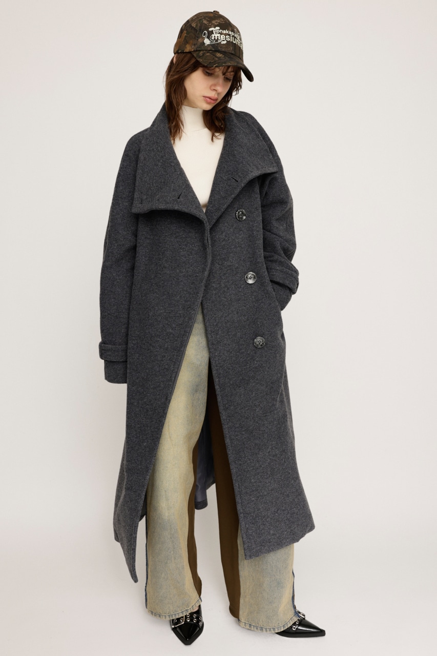SLY | WIDE STAND NECK LONG コート (コート ) |SHEL'TTER WEBSTORE