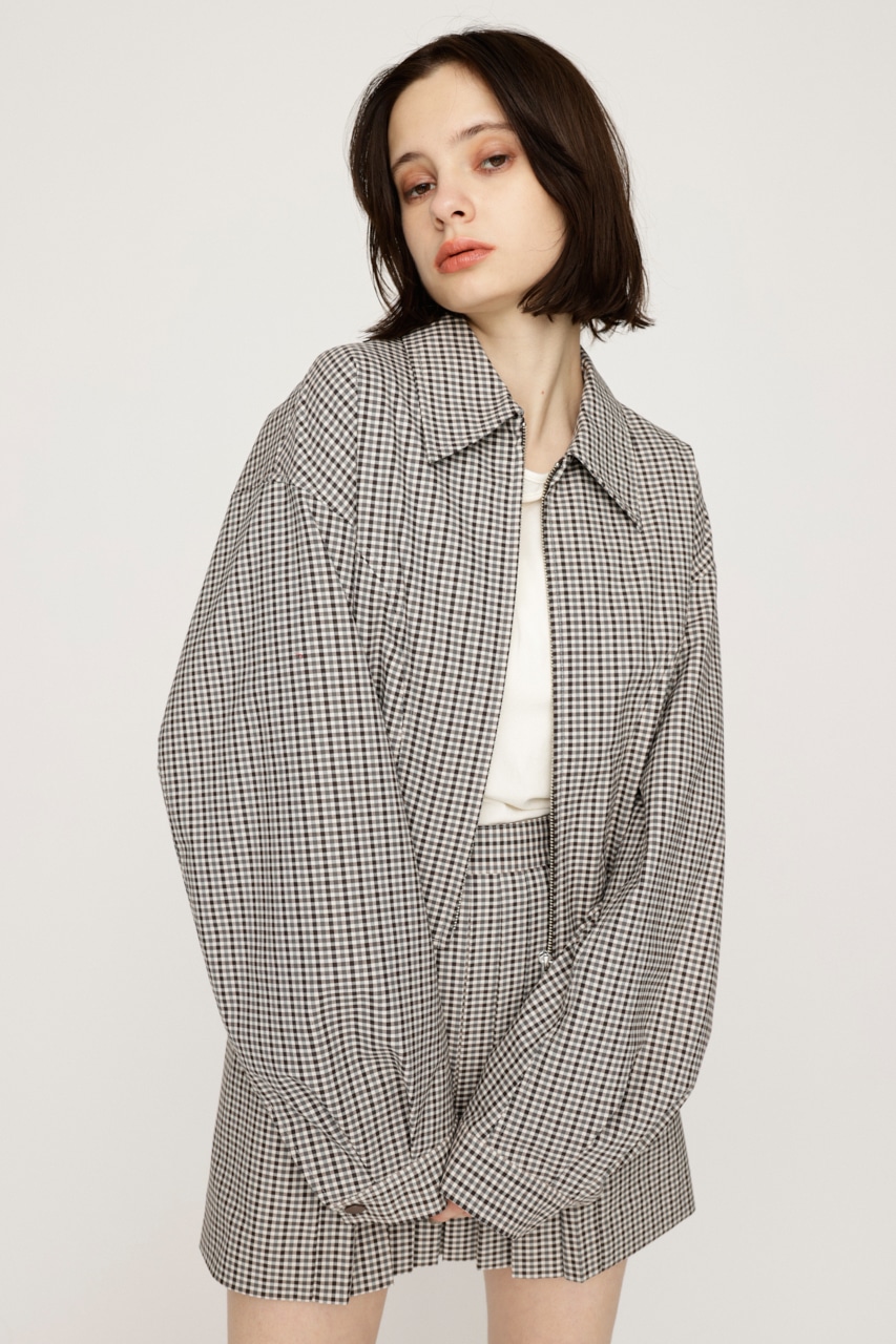 SLY | FRONT ZIP CROP ブルゾン (ブルゾン ) |SHEL'TTER WEBSTORE