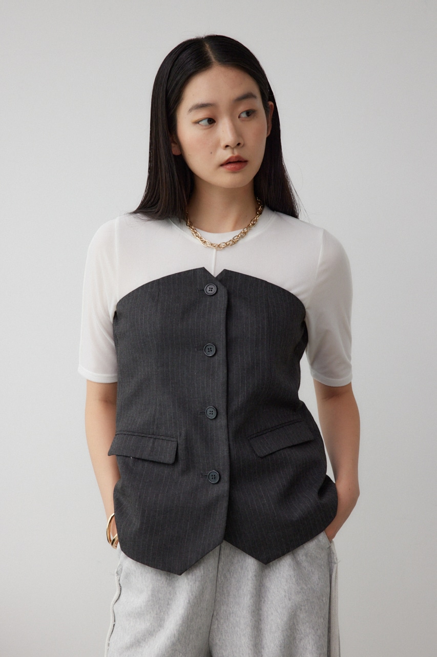 AZUL BY MOUSSY | ベアトップビスチェ (ベアトップ ) |SHEL'TTER WEBSTORE