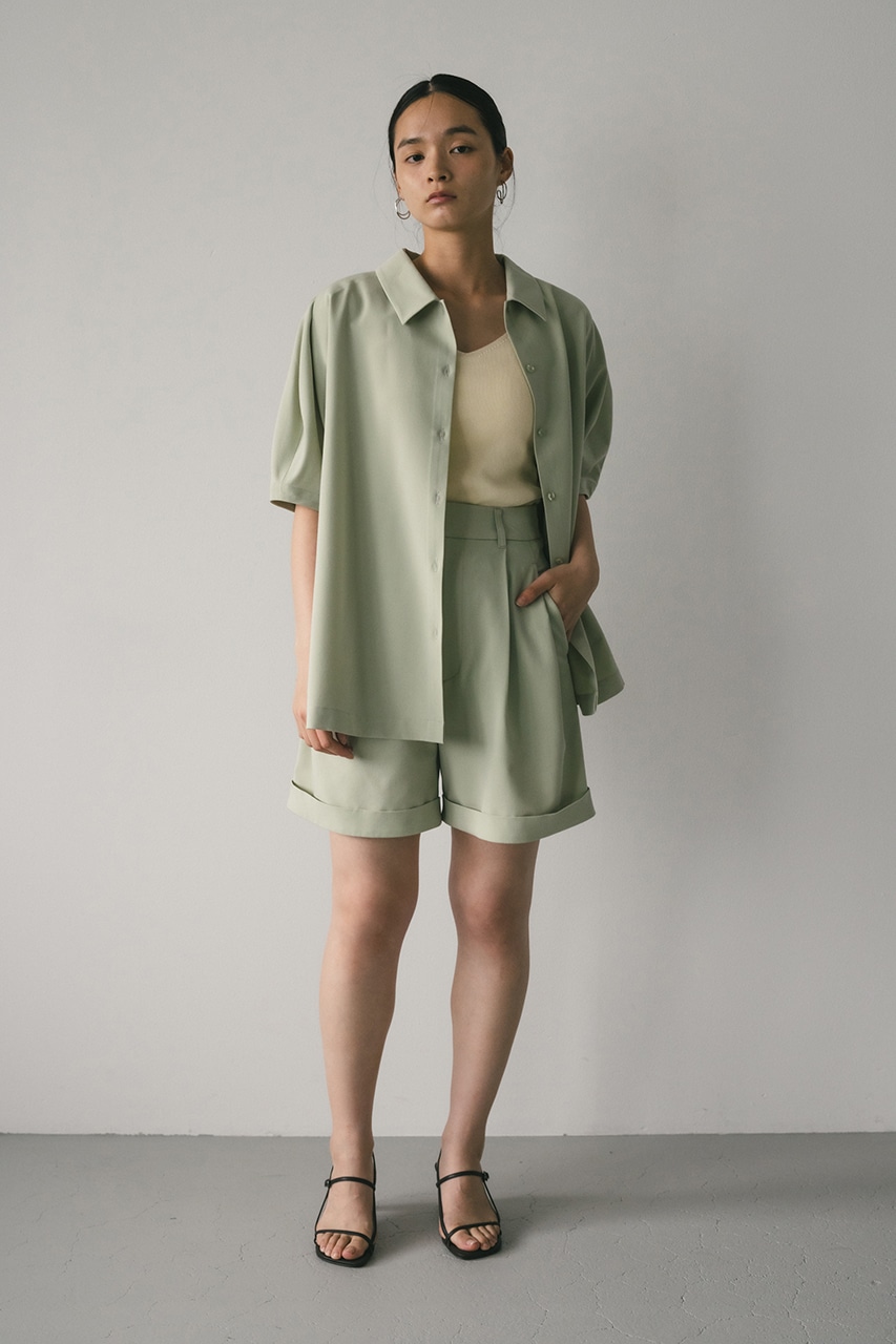 STYLEMIXER | セットアップフレアショートパンツ (ショートパンツ