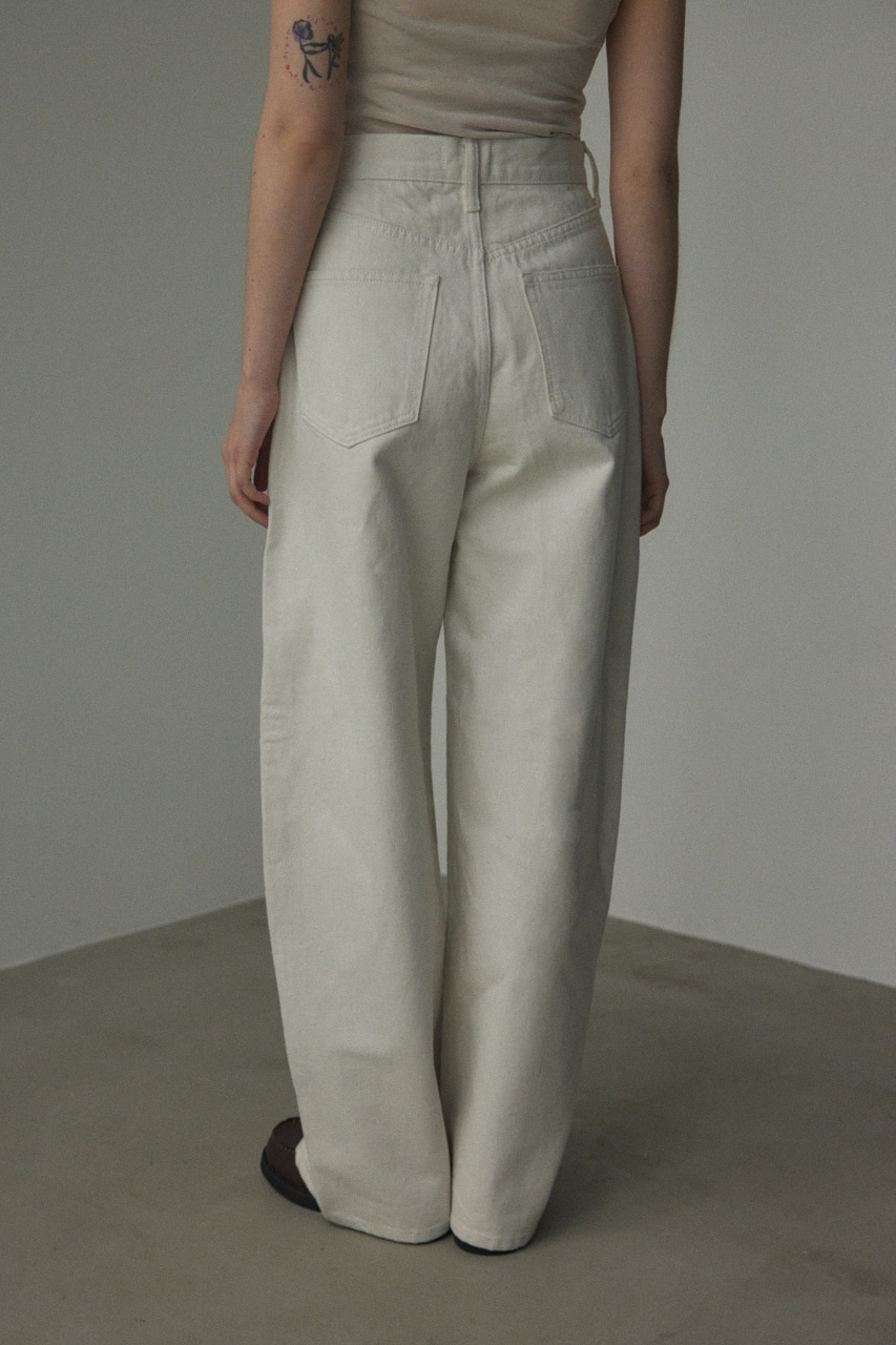 BLACK BY MOUSSY | tuck cocoon denim (ワイド ) |SHEL'TTER WEBSTORE