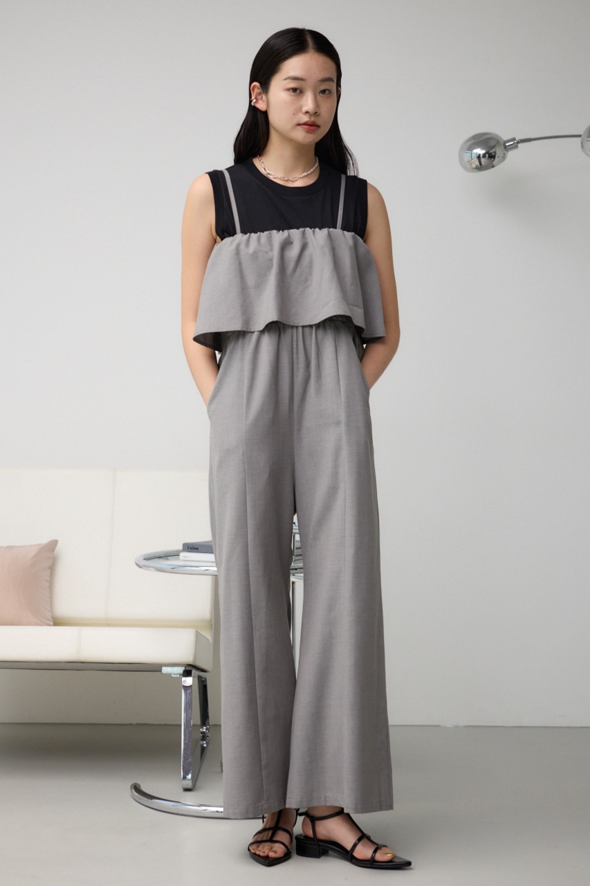 AZUL BY MOUSSY | レイヤードデザインサロペット (ワンピース(ミニ