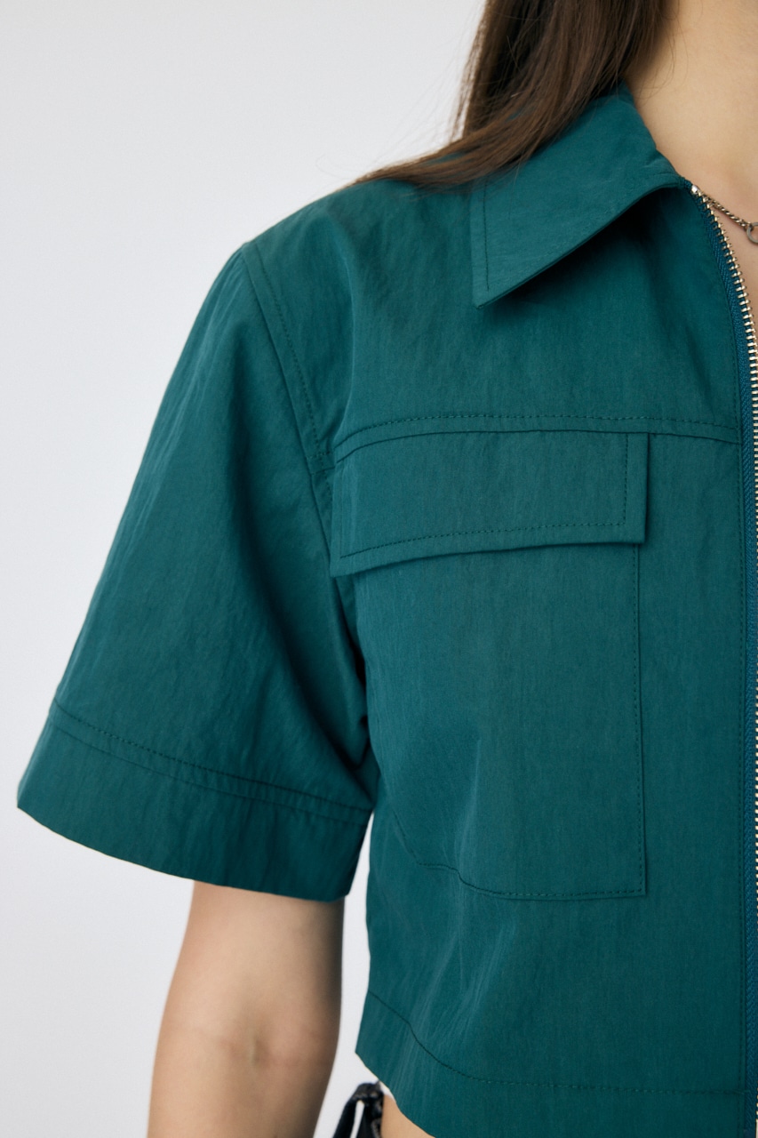 新品タグ付き/トゥモローランド/デイジーポップジップアップブラウス