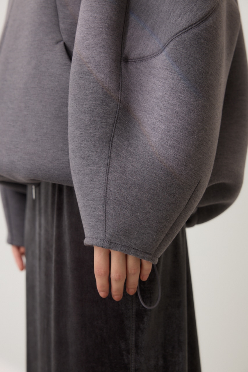 AZUL BY MOUSSY | フォルムダンボールパーカー (スウェット・パーカー