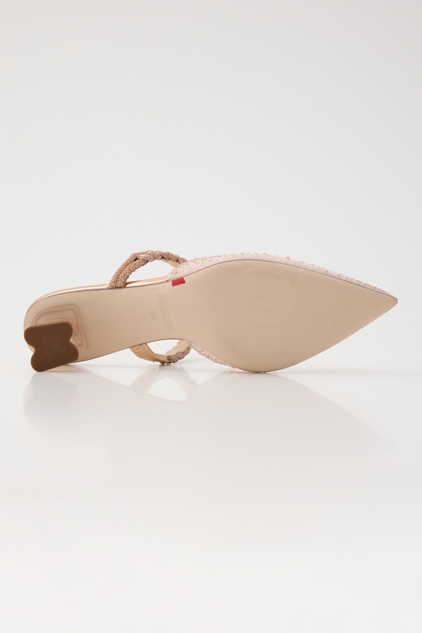 STACCATO | デリルヌーディークリアミュール (サンダル ) |SHEL'TTER