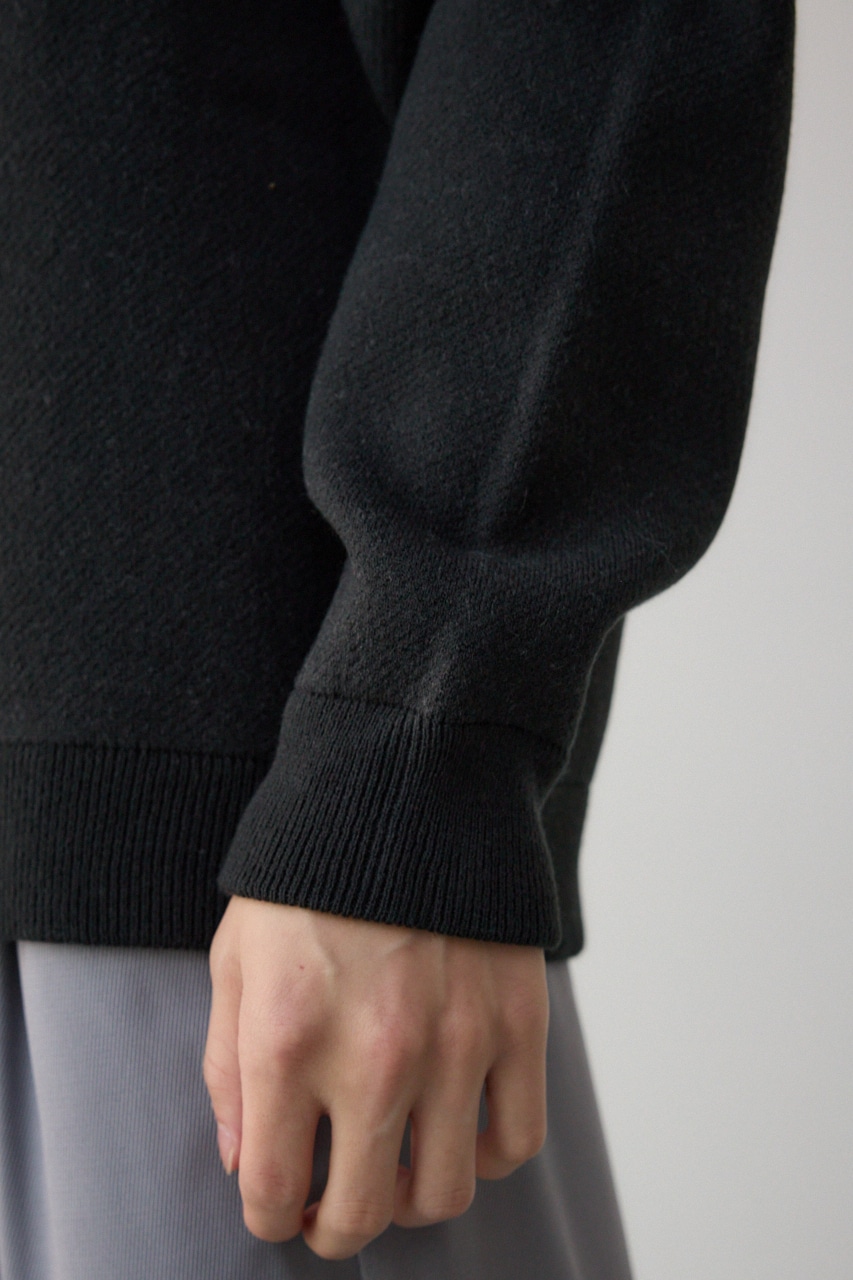 AZUL BY MOUSSY | ラインジャガードロゴニット (ニット ) |SHEL'TTER