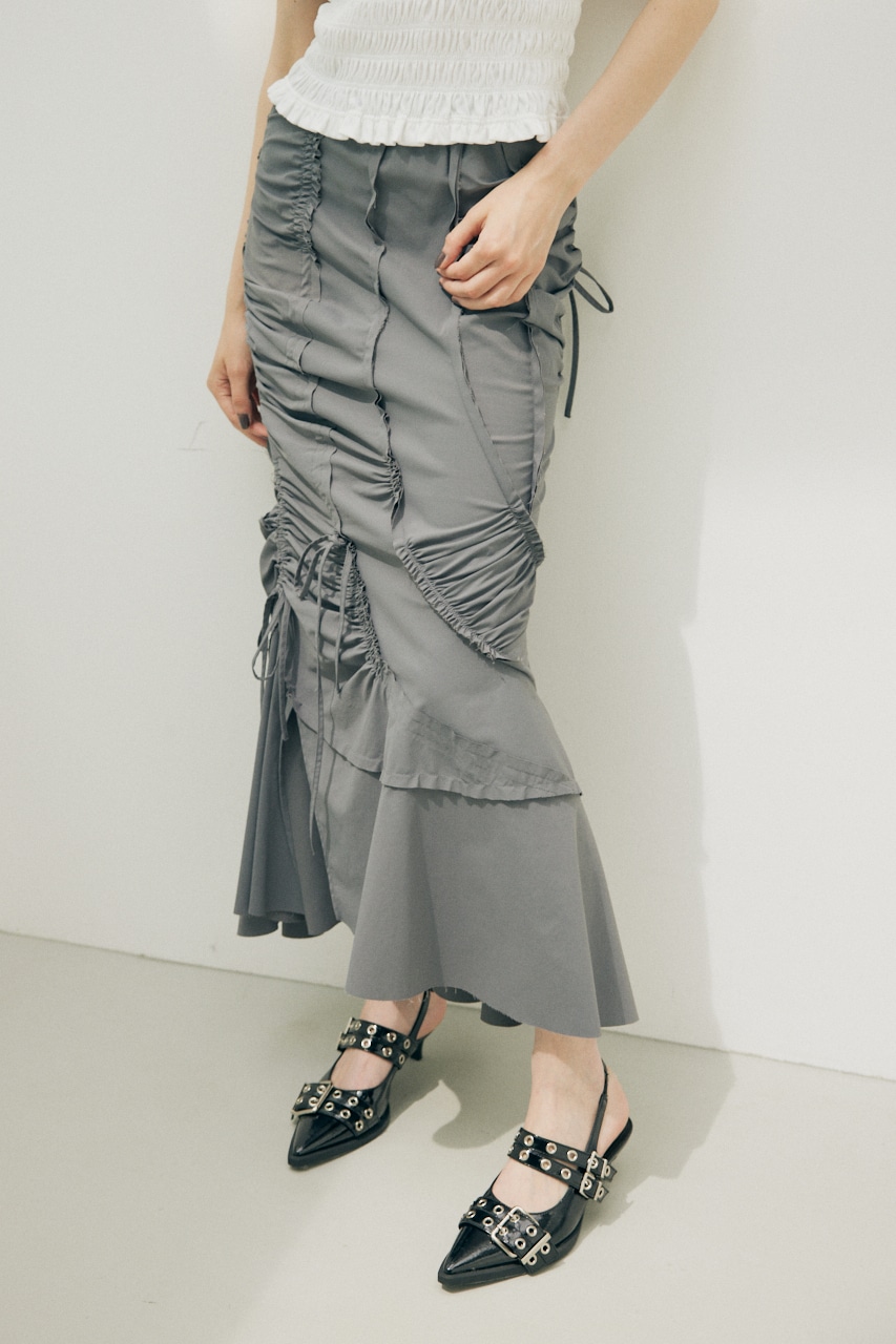 SLY | CUT OUT GATHER MERMAID スカート (スカート(ロング) ) |SHEL