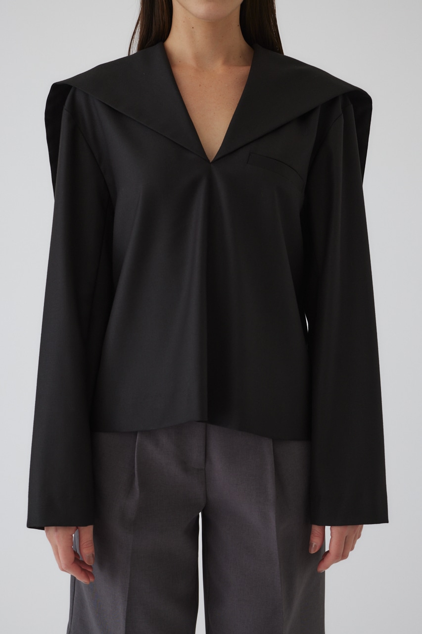 RIM.ARK | Sailor collar JK like tops (SHIRTS & BLOUSES ) |RIM.ARK