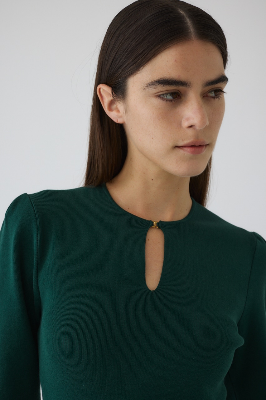 RIM.ARK | Hook slim knit tops (KNITWEAR ) |RIM.ARK ONLINE STORE