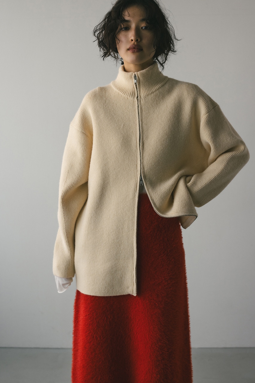 STYLEMIXER | ジップニットカーディガン (カーディガン ) |SHEL'TTER