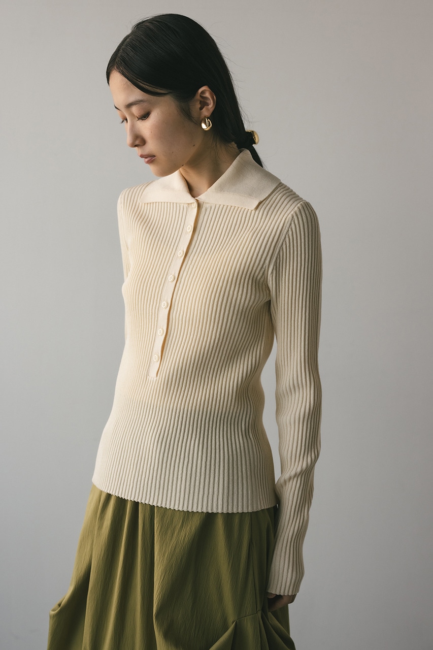 ぽ*ぽ様 【最安値】IO着用 STONE knit sweater 最安値】IO着用 STONE