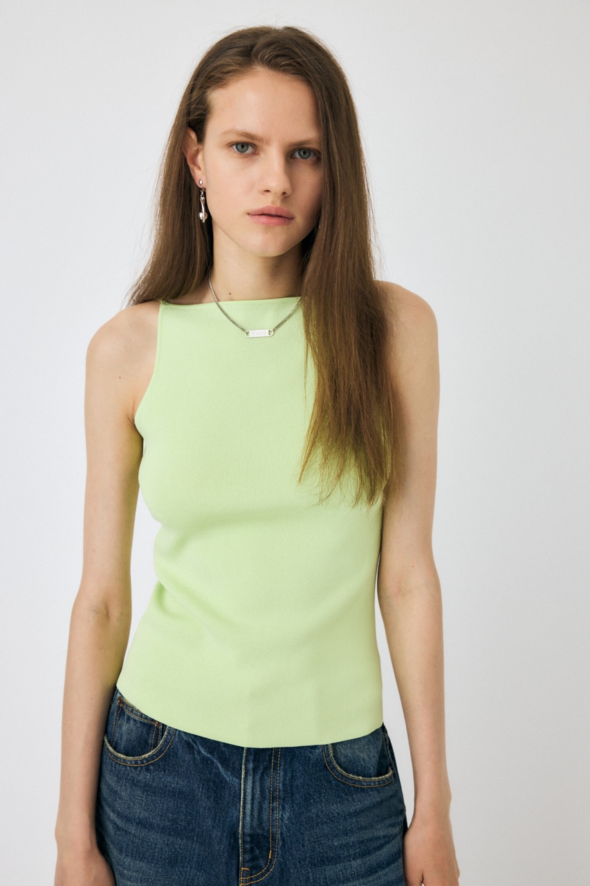 MOUSSY | SQUARE LINE ニットキャミ (キャミソール ) |SHEL'TTER WEBSTORE