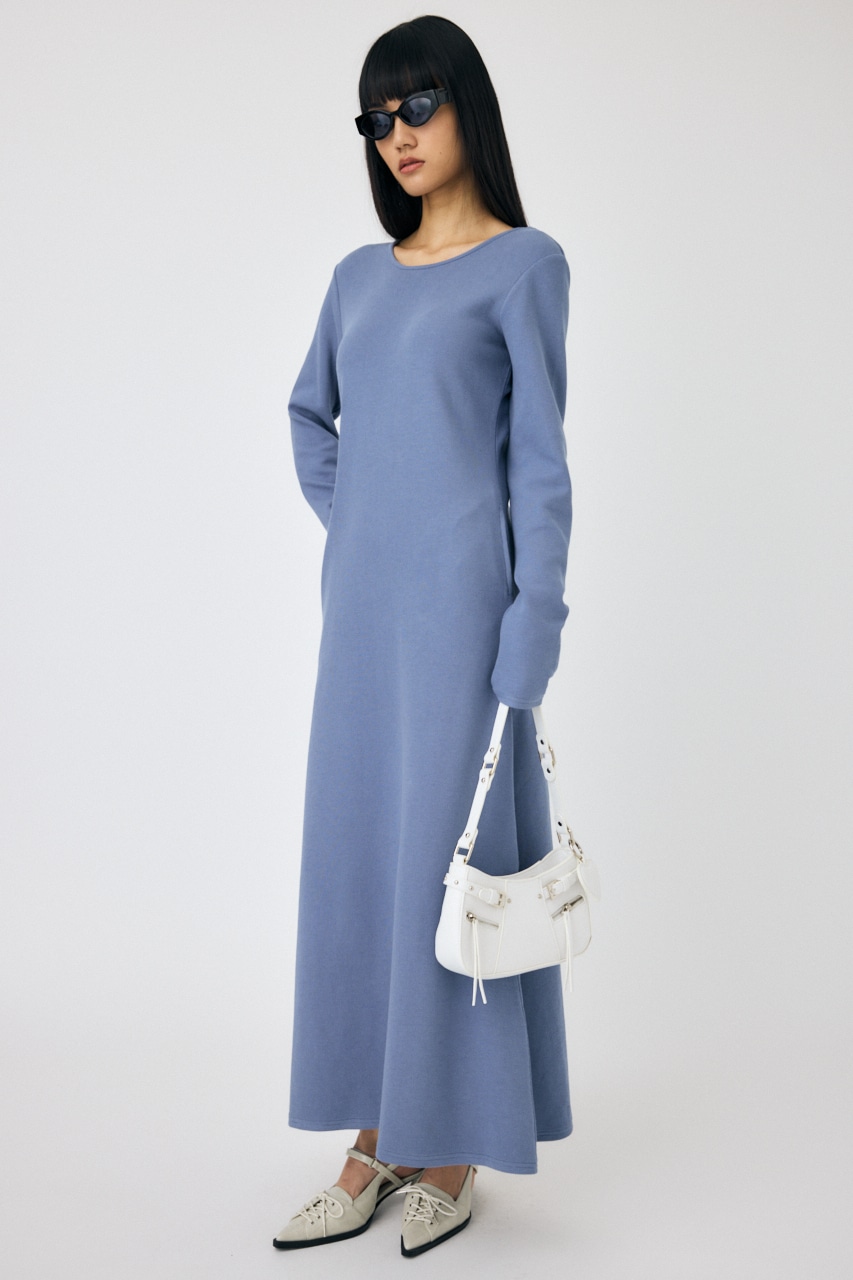 MOUSSY | BACK OPEN マキシドレス (ワンピース(ロング） ) |SHEL'TTER