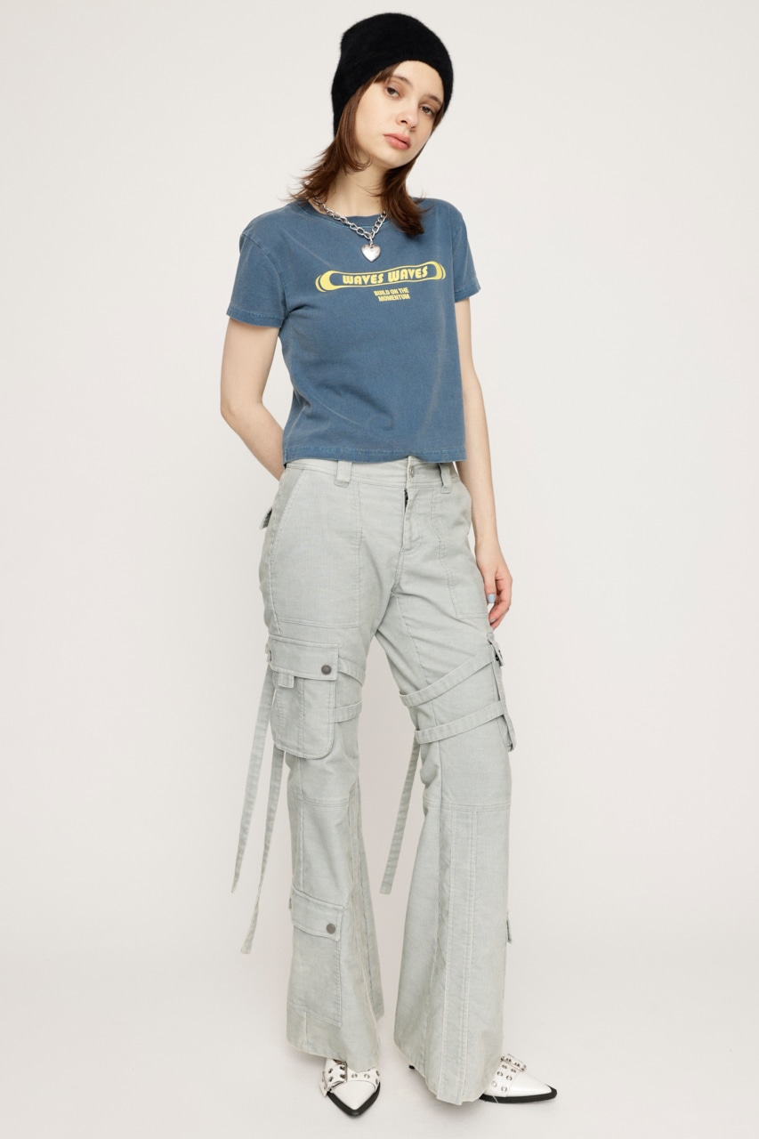 SLY | WASHED CORDUROY FLARE パンツ (パンツ ) |SHEL'TTER WEBSTORE