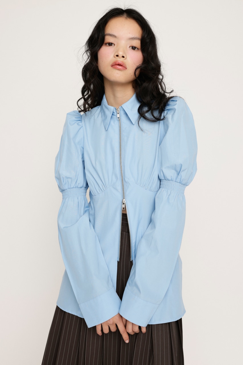SLY | FRONT ZIP SH ブラウス (シャツ・ブラウス ) |SHEL'TTER WEBSTORE
