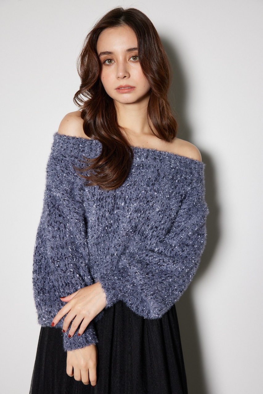 rienda | フラッフィーニットトップス (ニット ) |SHEL'TTER WEBSTORE
